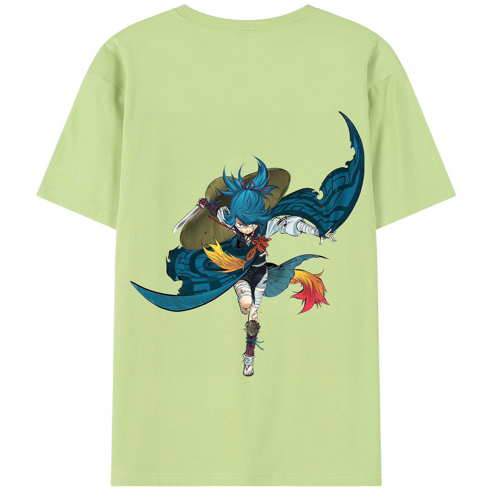 （画像用） 刀剣乱舞 Touken Ranbu 綿100％半袖Tシャツ（背面プリント）